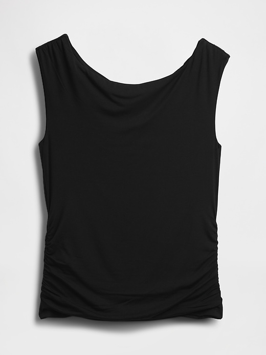 Image number 5 showing, Off-Shoulder Ruched Crop Top