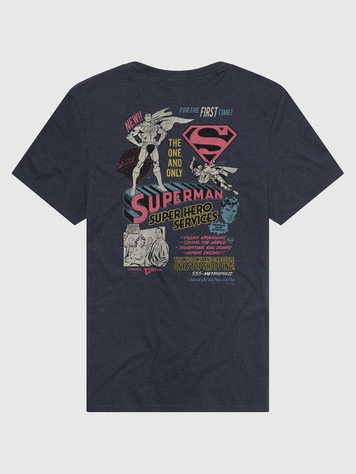 Image number 2 showing, Superman Super Hero Services Graphic T-Shirt
