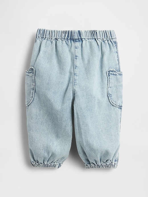 Image number 2 showing, Baby Bear Pocket Denim Joggers