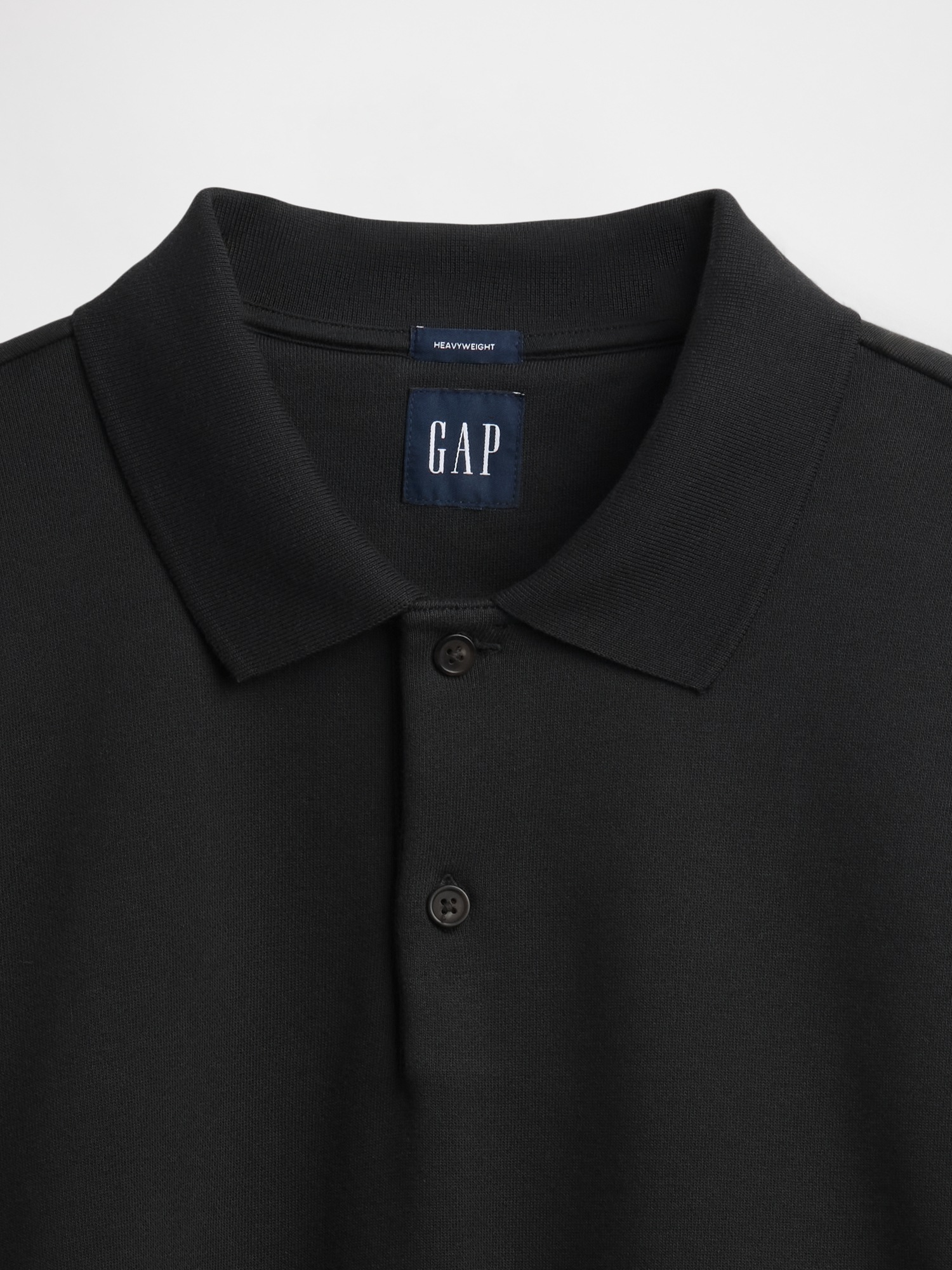 Мужские худи Gap Adult Heavyweight Oversized Polo Sweatshirt — фото 4
