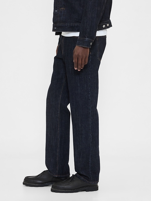 Image number 3 showing, Relaxed Straight Jeans