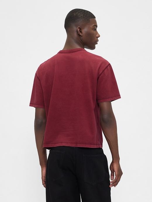 Image number 3 showing, Heavyweight Crop T-Shirt