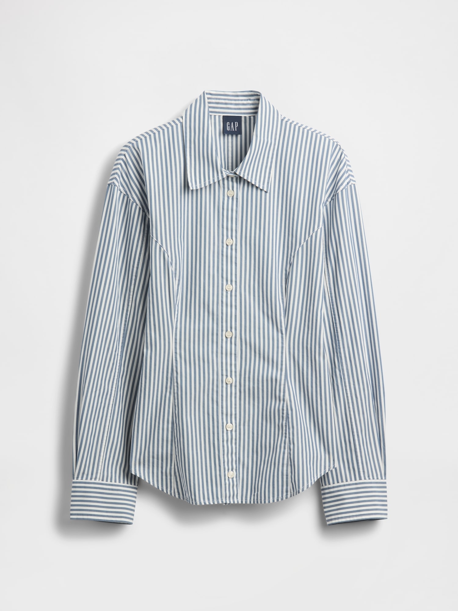 Organic Cotton Poplin Dolman Classic Shirt