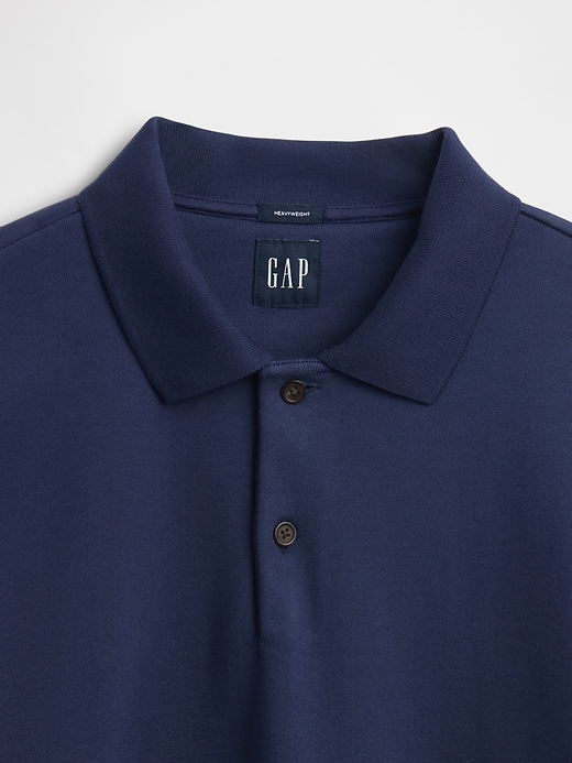 Image number 4 showing, Heavyweight Oversized Polo Sweatshirt