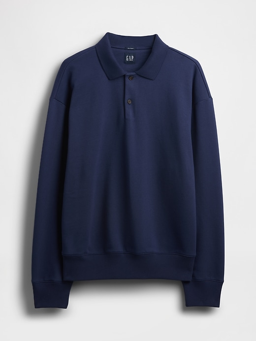 Image number 5 showing, Heavyweight Oversized Polo Sweatshirt