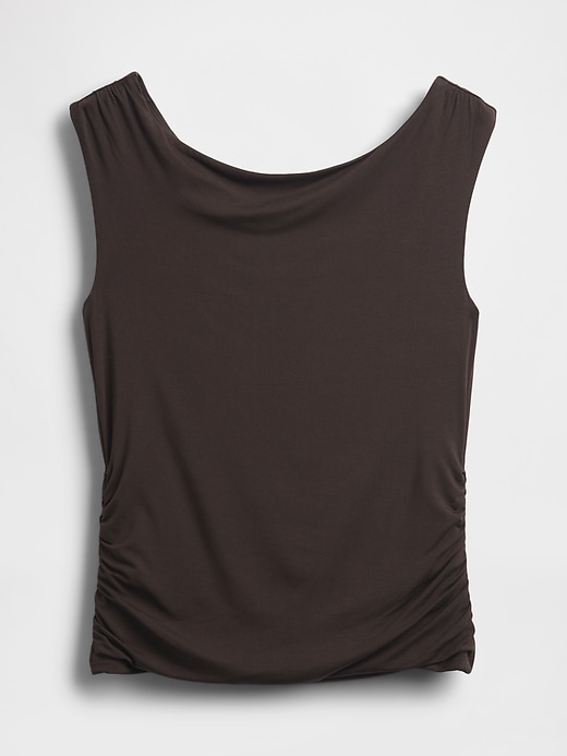 Image number 5 showing, Off-Shoulder Ruched Crop Top