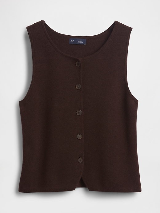 Image number 5 showing, Lightweight CashSoft Tailored Vest