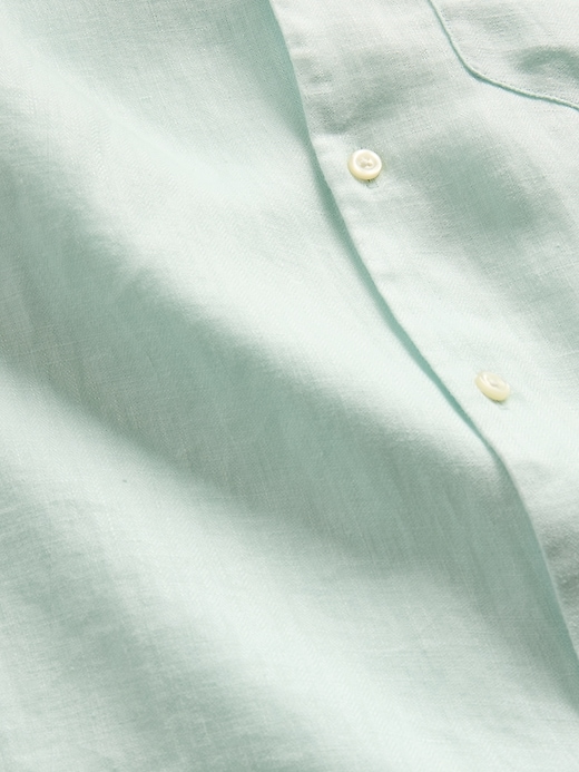 Image number 4 showing, 100% Linen Classic Shirt