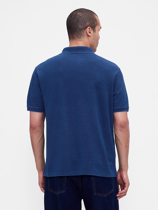 Image number 3 showing, Relaxed Pique Polo Shirt