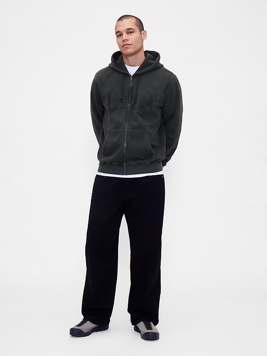 Image number 2 showing, VintageSoft Arch Logo Full-Zip Hoodie