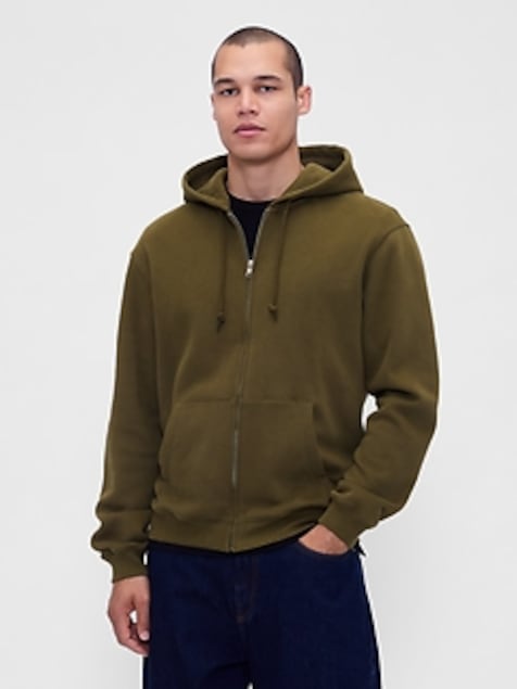 VintageSoft Zip Hoodie