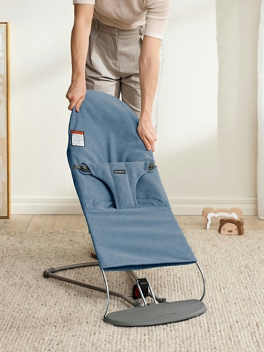 Image number 6 showing, BabyBjorn Woven Melange Baby Bouncer Bliss