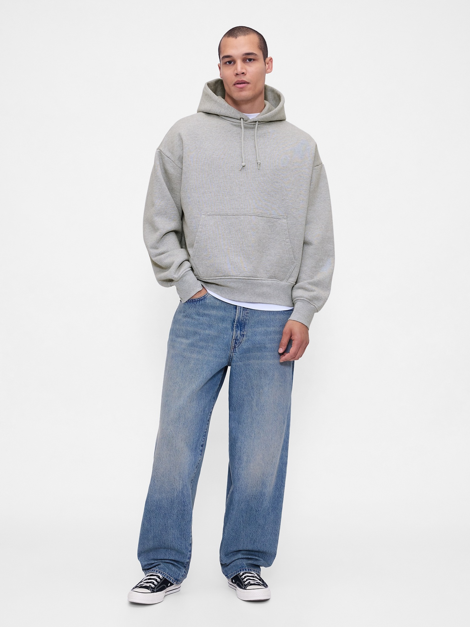 Мужские худи Gap Adult Extra Heavyweight French Terry — фото 2