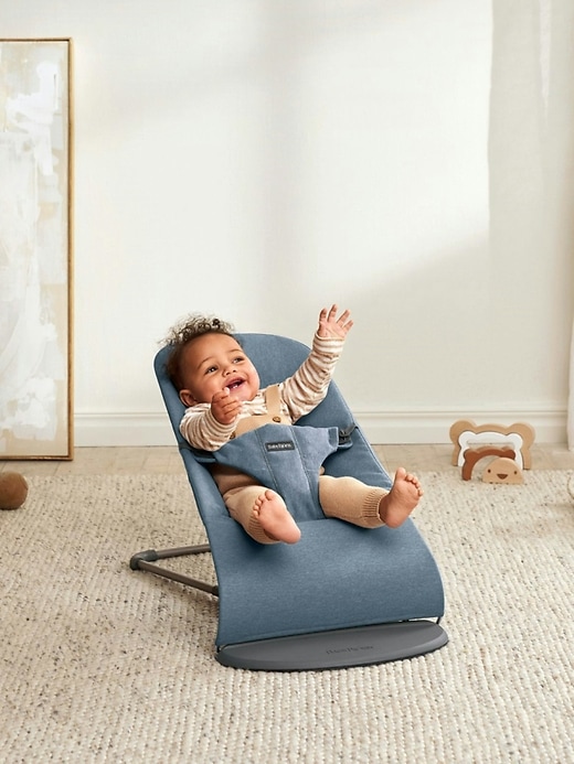 Image number 2 showing, BabyBjorn Woven Melange Baby Bouncer Bliss