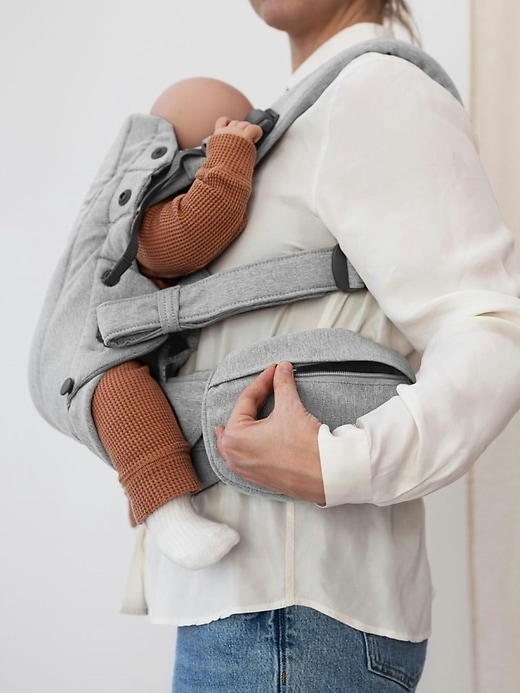 Image number 2 showing, BabyBjorn Woven Pocket Pouch for Baby Carrier