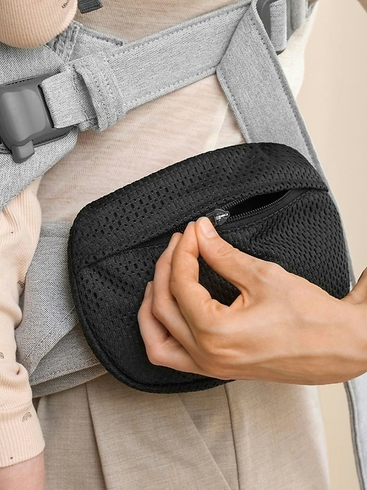 Image number 3 showing, BabyBjorn Mesh Pocket Pouch for Baby Carrier
