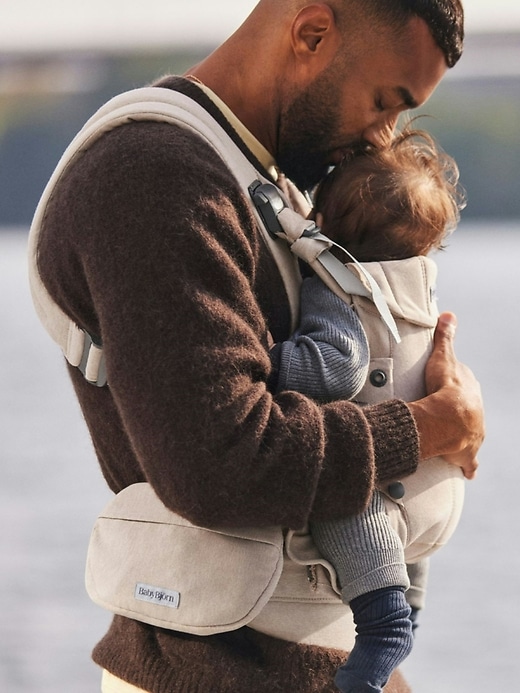 Image number 4 showing, BabyBjorn Woven Pocket Pouch for Baby Carrier