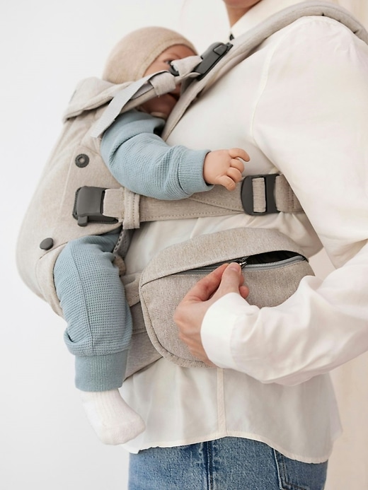 Image number 2 showing, BabyBjorn Woven Pocket Pouch for Baby Carrier