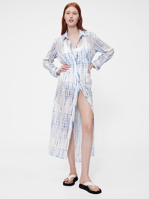 Image number 1 showing, GapStudio Voile Shirtdress