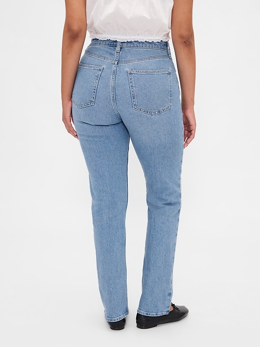 Image number 4 showing, Curvy High Rise '90s Straight Jeans