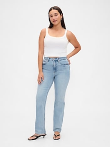 Curvy High Rise '90s Straight Jeans