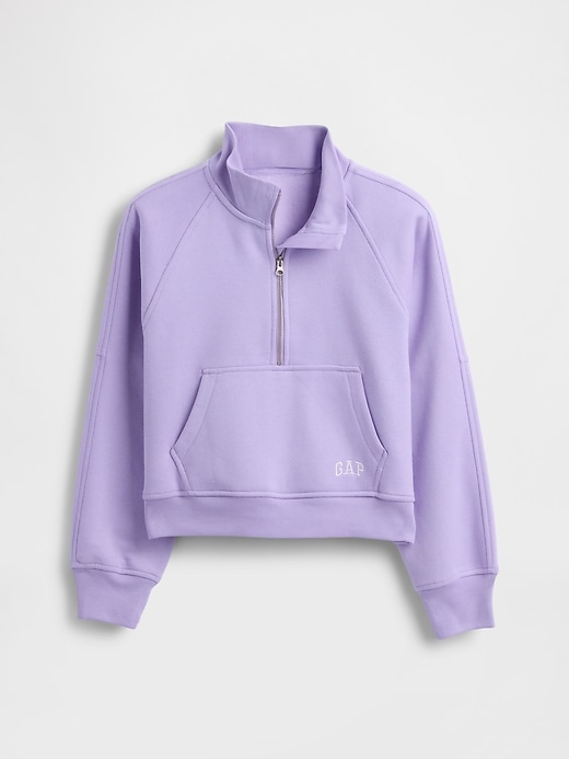 Image number 2 showing, Kids VintageSoft Half-Zip Pullover