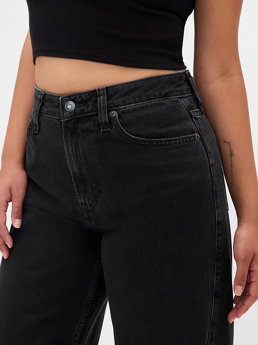 Image number 8 showing, Curvy High Rise Barrel Jeans