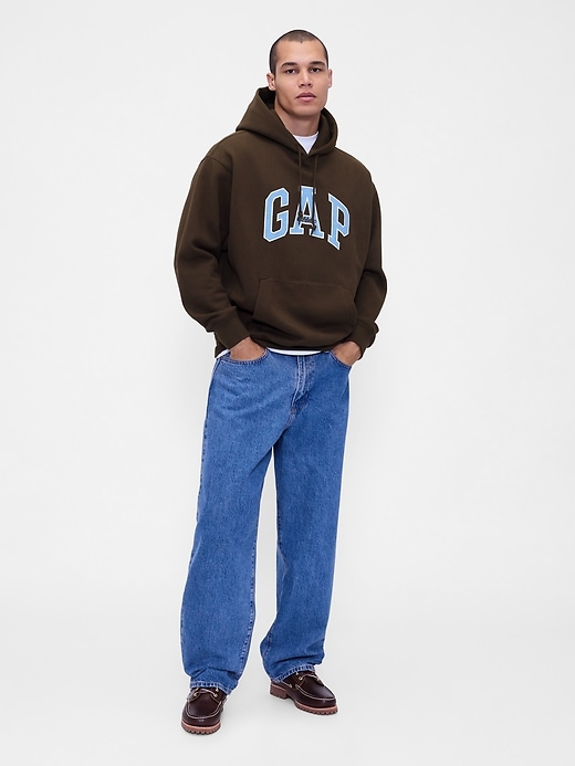 Image number 2 showing, Heavyweight Oversized Logo Hoodie