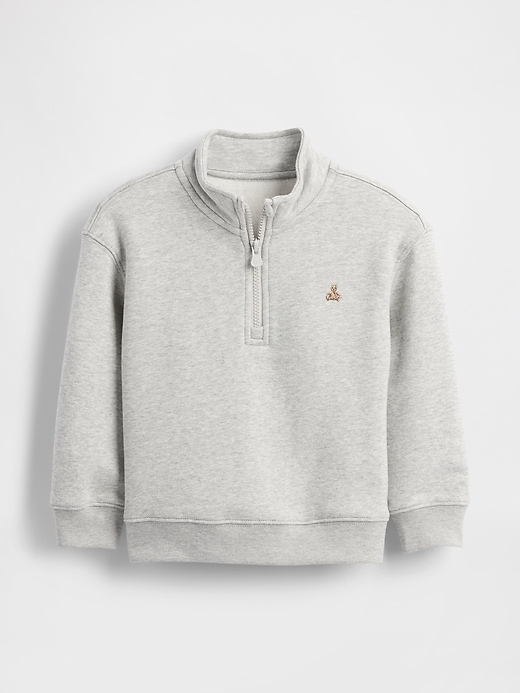 Image number 3 showing, Baby & Toddler VintageSoft Quarter-Zip Pullover
