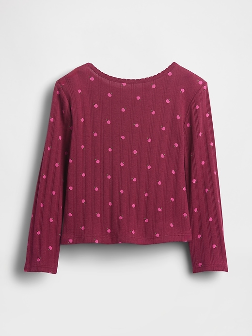Image number 2 showing, Baby & Toddler Pointelle T-Shirt