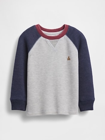 Baby & Toddler Textured Crewneck