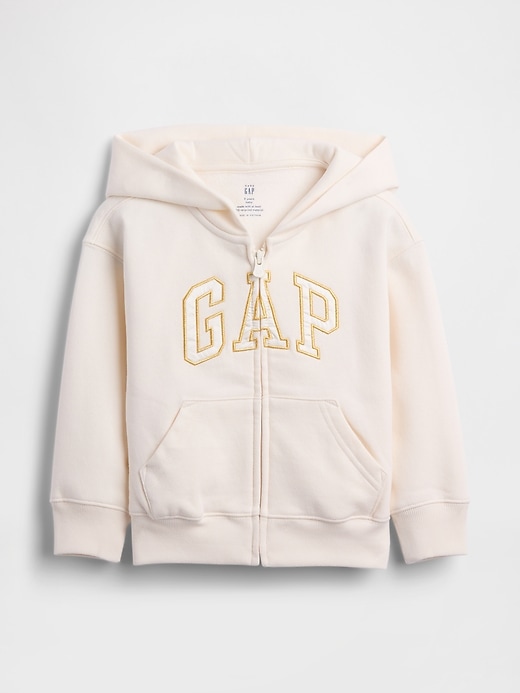 Image number 1 showing, Baby & Toddler VintageSoft Logo Zip Hoodie