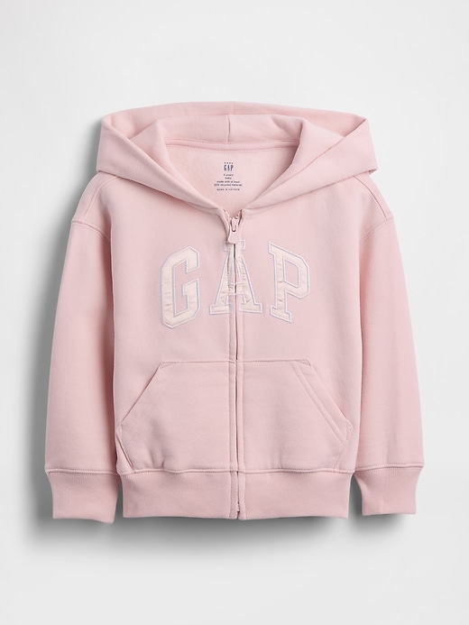 Image number 1 showing, Baby & Toddler VintageSoft Logo Zip Hoodie
