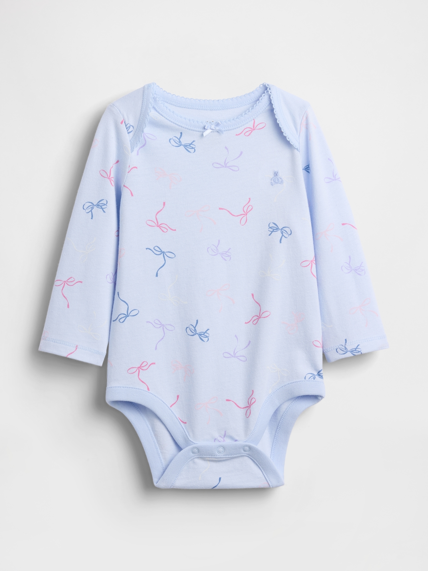Baby First Favorites Organic Cotton Bodysuit - Bow