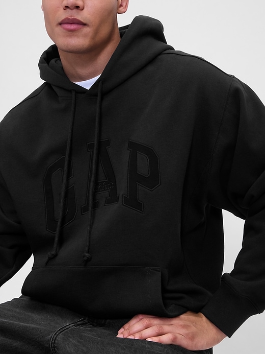 Image number 4 showing, Heavyweight Oversized Logo Hoodie