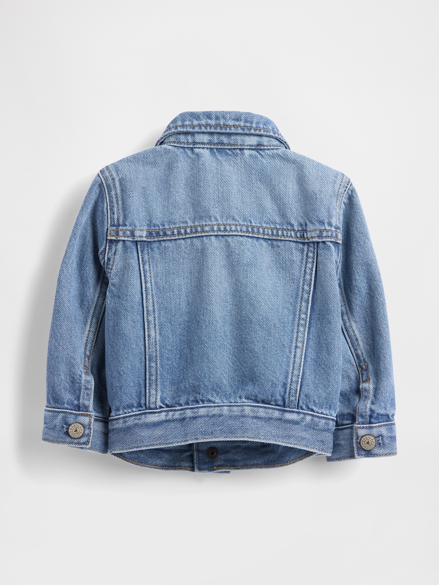 Детские куртки Gap Baby UltraSoft Icon Denim Jacket — фото 2