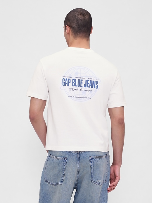 Image number 3 showing, Heavyweight Crop Graphic T-Shirt