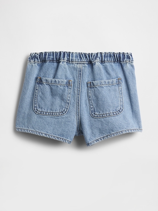 Image number 3 showing, Baby & Toddler Pleated Denim Skort