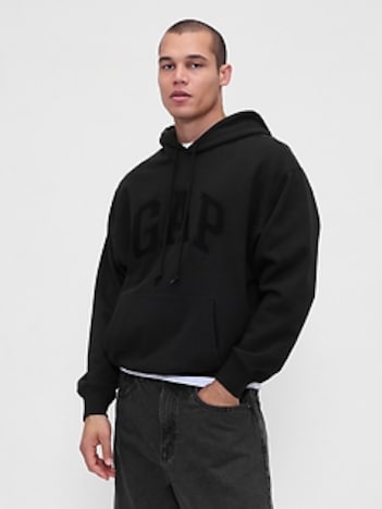 Heavyweight Oversized Logo Hoodie