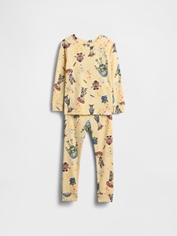 Gap × Disney Baby & Toddler Organic Brushed Cotton PJ Set