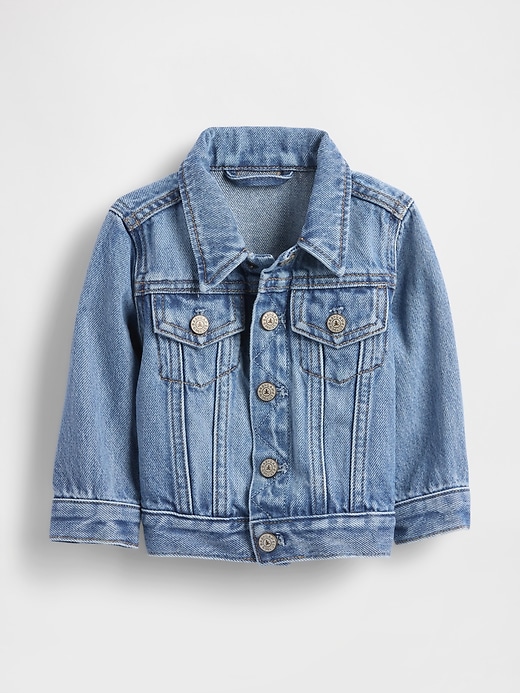 Image number 1 showing, Baby Denim UltraSoft Icon Denim Jacket