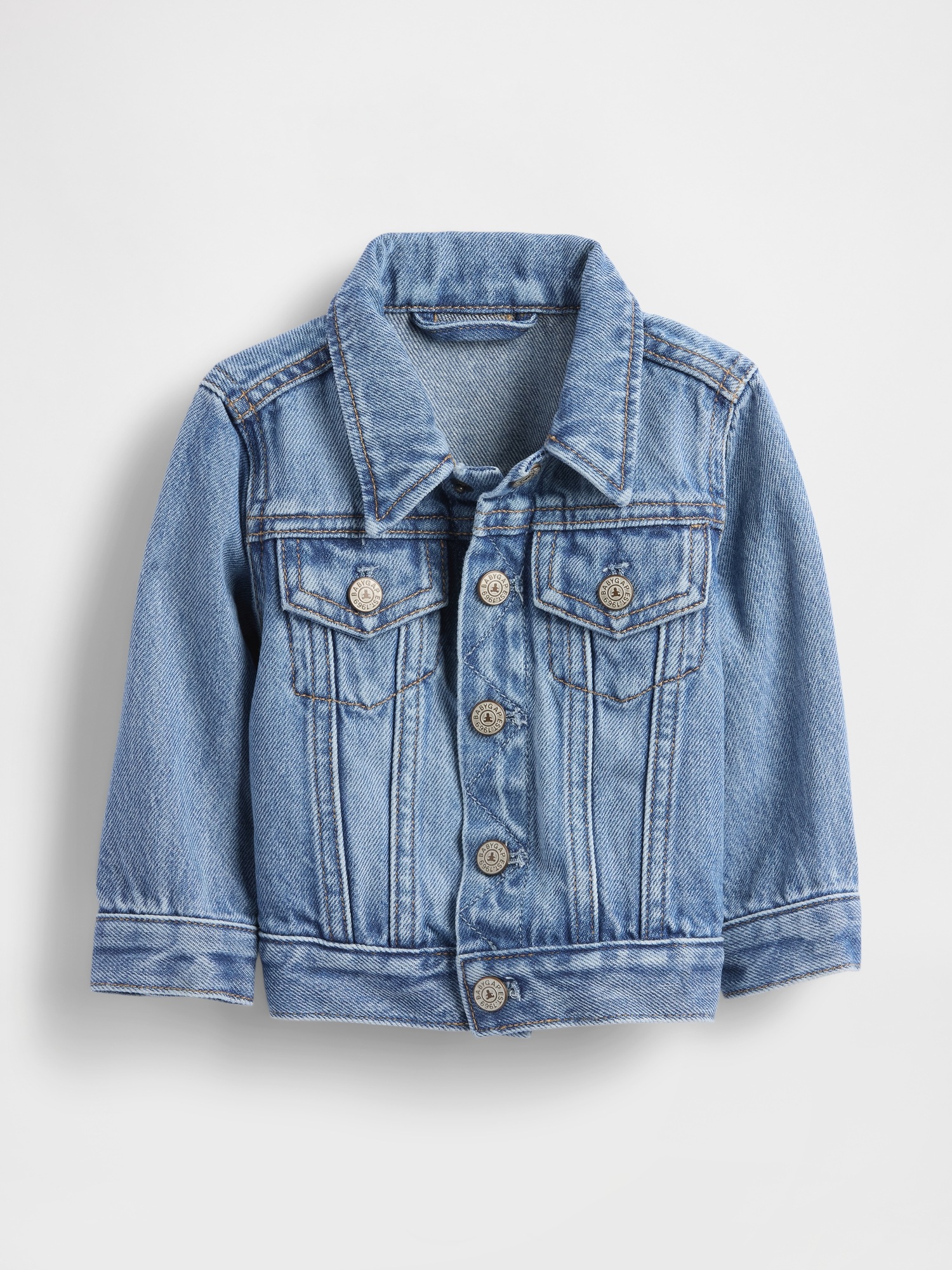 Детские куртки Gap Baby UltraSoft Icon Denim Jacket