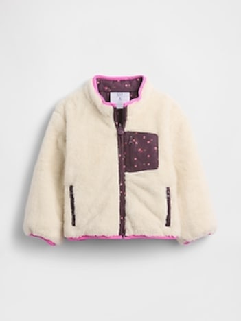 Baby & Toddler Lightweight Sherpa Reversible Jacket