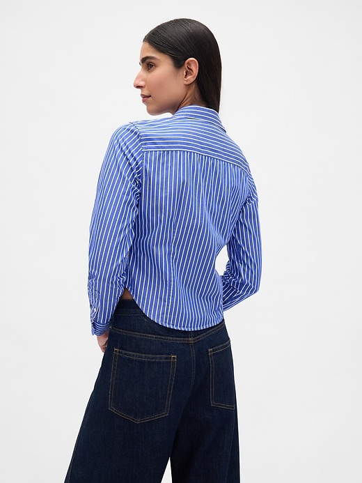 Image number 3 showing, Organic Cotton Crop Shirt