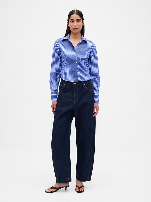 Image number 2 showing, Organic Cotton Crop Shirt
