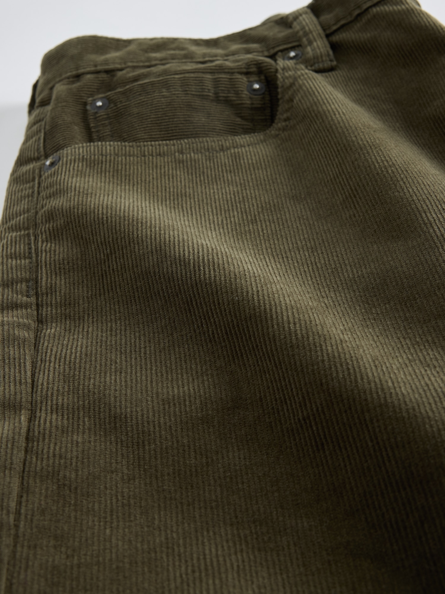 Corduroy Straight Pants