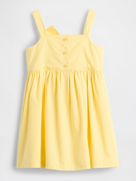 Image number 3 showing, Baby & Toddler Poplin Bow Dress