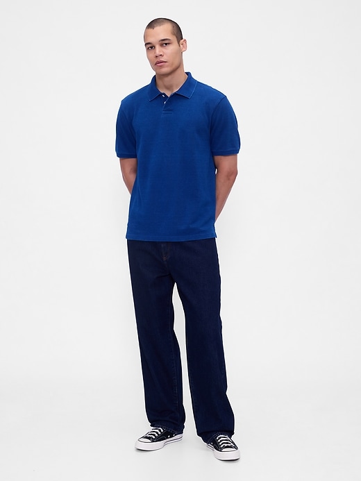 Image number 2 showing, Relaxed Pique Polo Shirt
