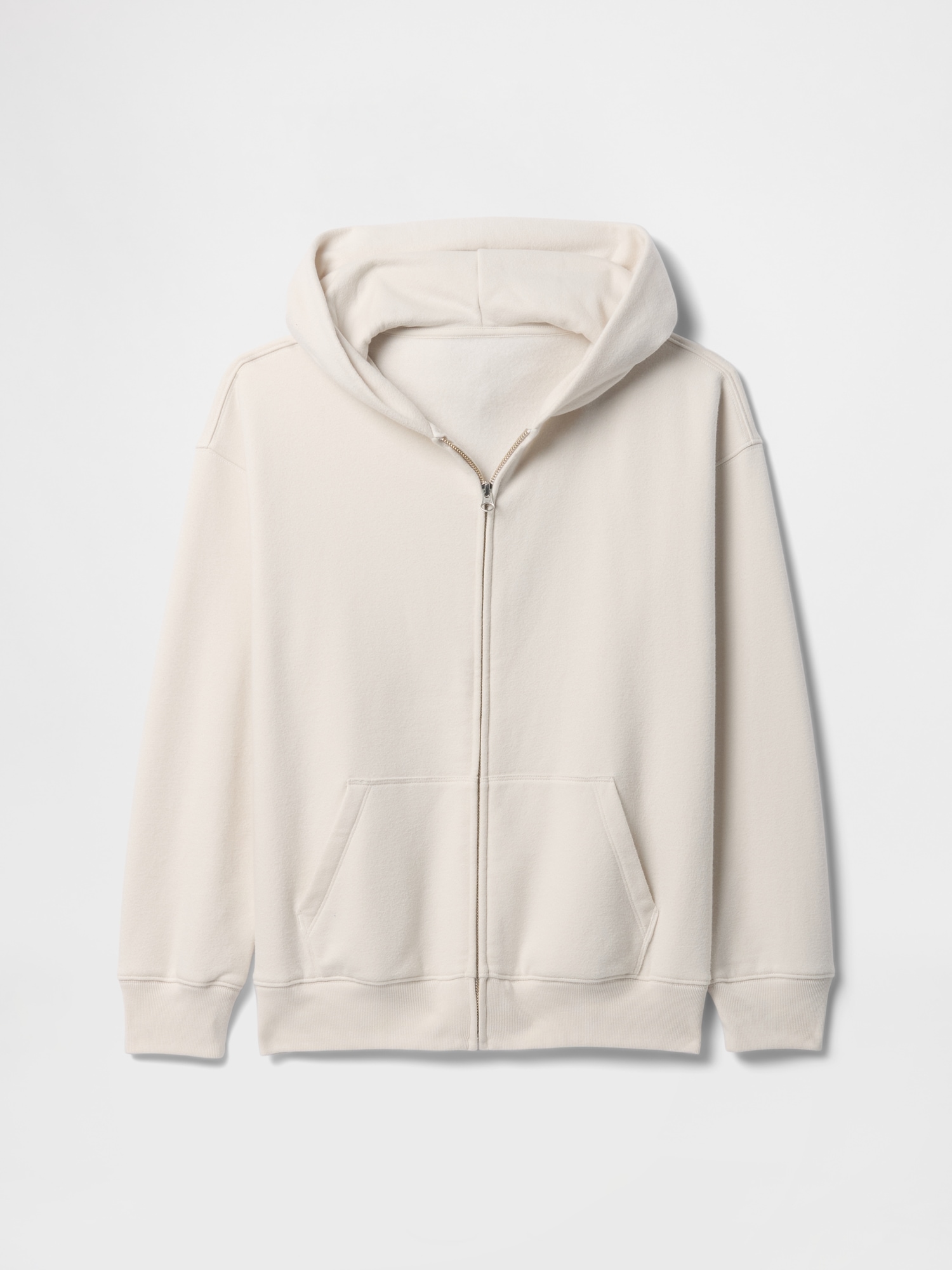 Kids VintageSoft Zip Hoodie - Beige