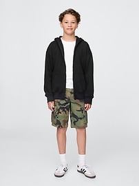 Kids Vintage Soft Zip Hoodie